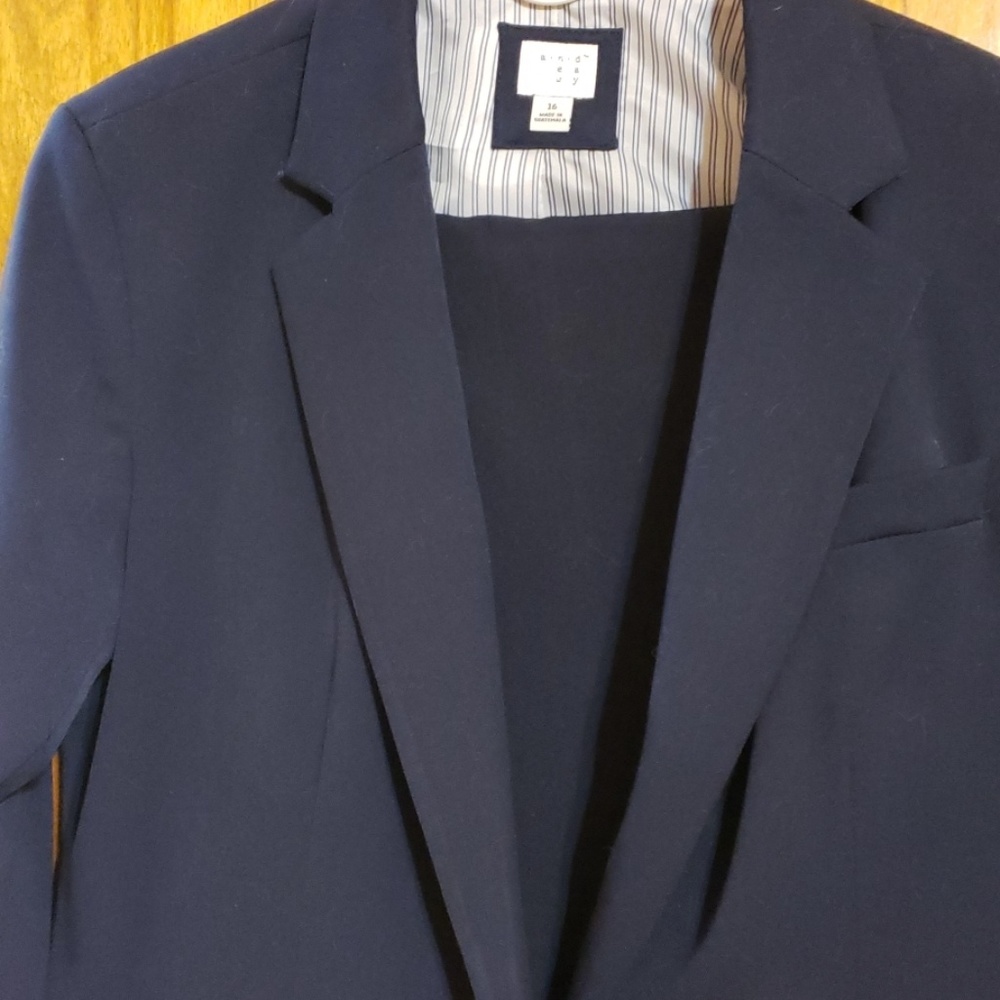 Women's Navy Blue Business Suit